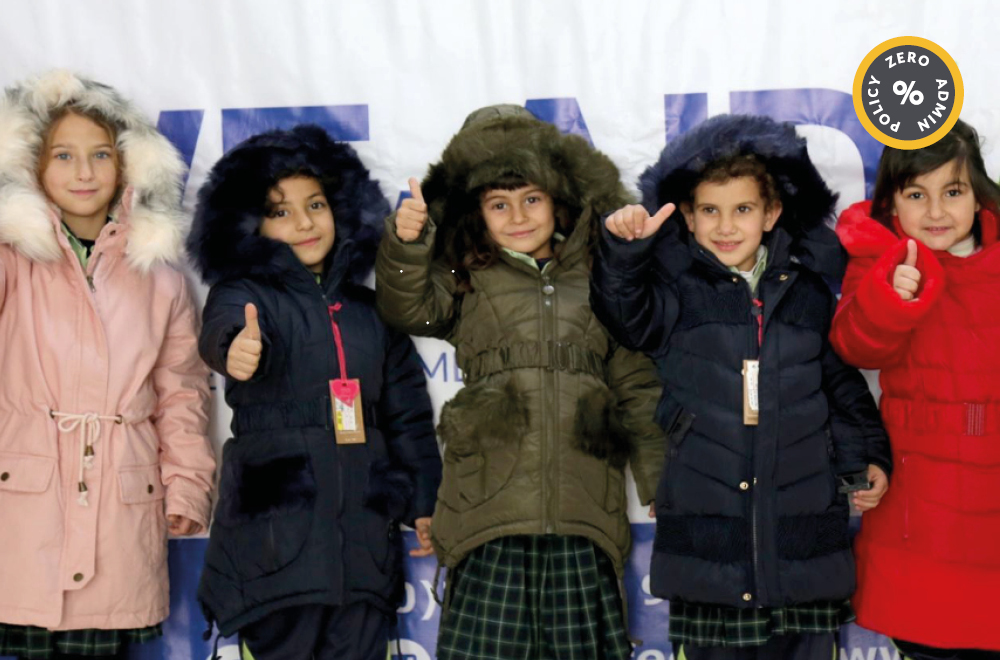 Your Winter donations